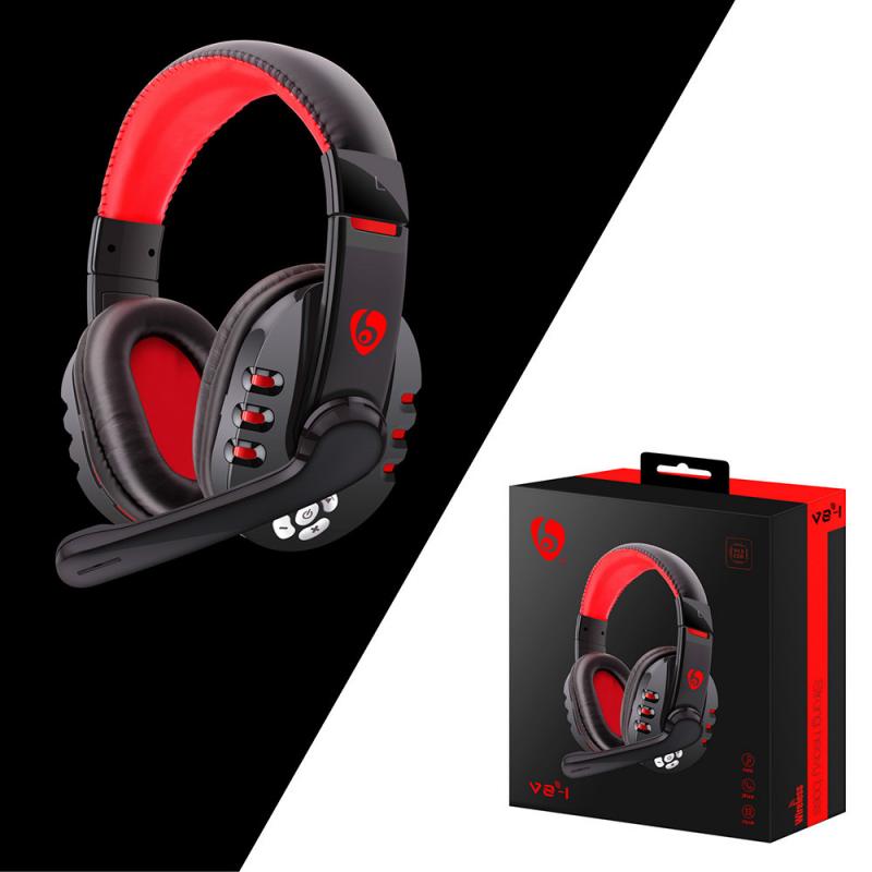 Headset Over Ear Wireless Game Earphones Gaming Headphones Deep Bass Stereo Helmet With Microphone For PS4 PC Laptop Gamer